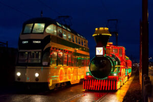 Illuminated trams